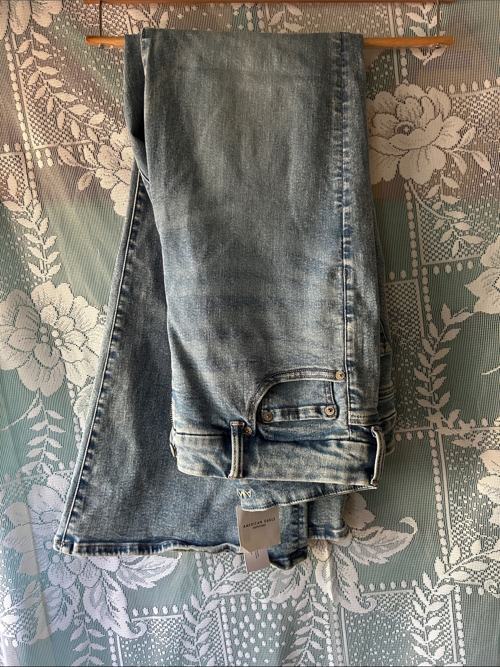American Eagle Outfitters Light Blue Flare Jeans